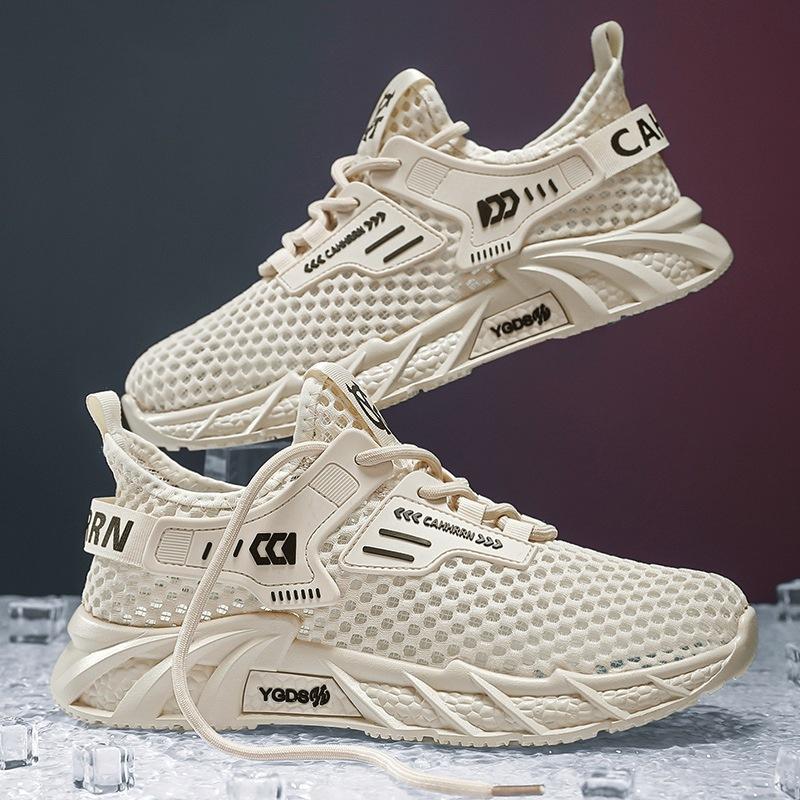 Mesh Breathable Men's Shoes Summer Hollowed Out Leisure Sports Tide Shoes Student Wading Stream Shoes Men