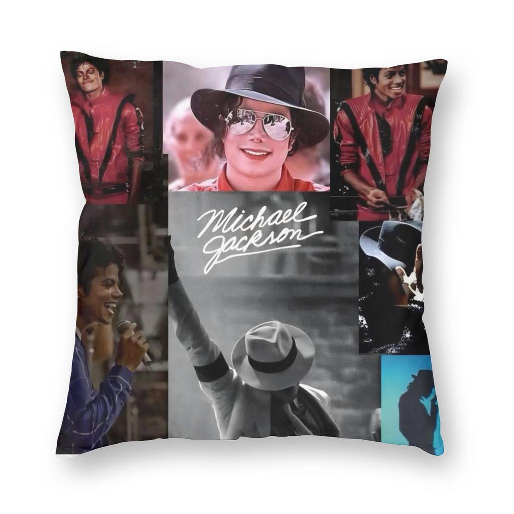 Singer M-Michael Jackson Dangerous Pillowcase Printing Fabric Cushion Cover Decorative Pillow Case Cover Sofa 40*40Cm