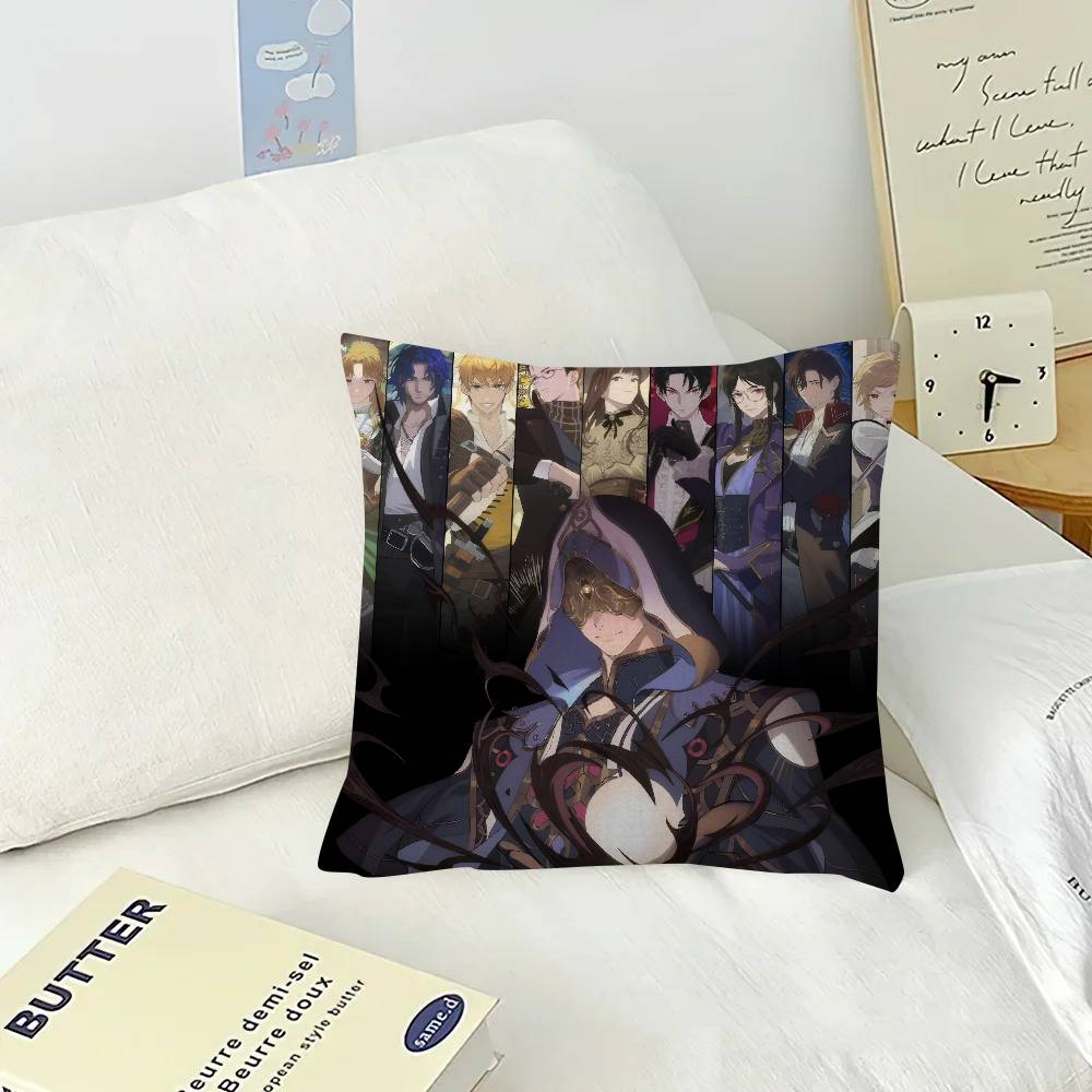 Anime L-Lord Of M-Mysteries   Pillow Cover Sofa Cushion Cover Home Room Decoration Children Gift