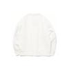 Li-Ning Casual Sports Fleece Crew Neck Pullover Sweatshirt Unisex sweatshirt Off-White AWDQ652-10