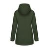 Windproof Fleece Lined Parka Jackets for Women Detachable Hooded Windcheaters Outdoor Hiking Mountaineering Warm Zipper Coats