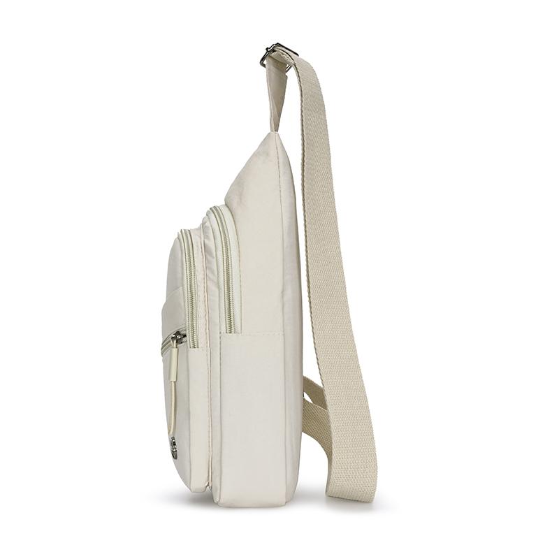 Crossbody Bag Women's Chest Bag Lightweight Water-Repellent Nylon Bag Outdoor Shoulder Bag