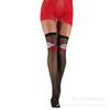 European & American Sexy Christmas Lingerie Set - Bodysuit, Open Crotch Fishnet Stockings, Quick Release Role Play Uniform.