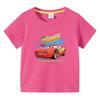 Potdemiel Summer Disney McQueen Car Kid Shirts Boys T-shirt Short-sleeved for Children's Baby Tee Clothes Kids Tops