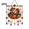 Modern Wind Chimes for Office Holiday Sun Catcher Chime Acrylic Festive Hanging Decor Christmas Elegant Halloween Day of The Dead Glowing