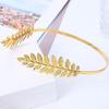 Yousheng Bohemian Stil Stirnband Griechische Schönheit Goldnes Blatt Haarreif Kopfschmuck Cosplay Festivals Metall Haar Accessoires