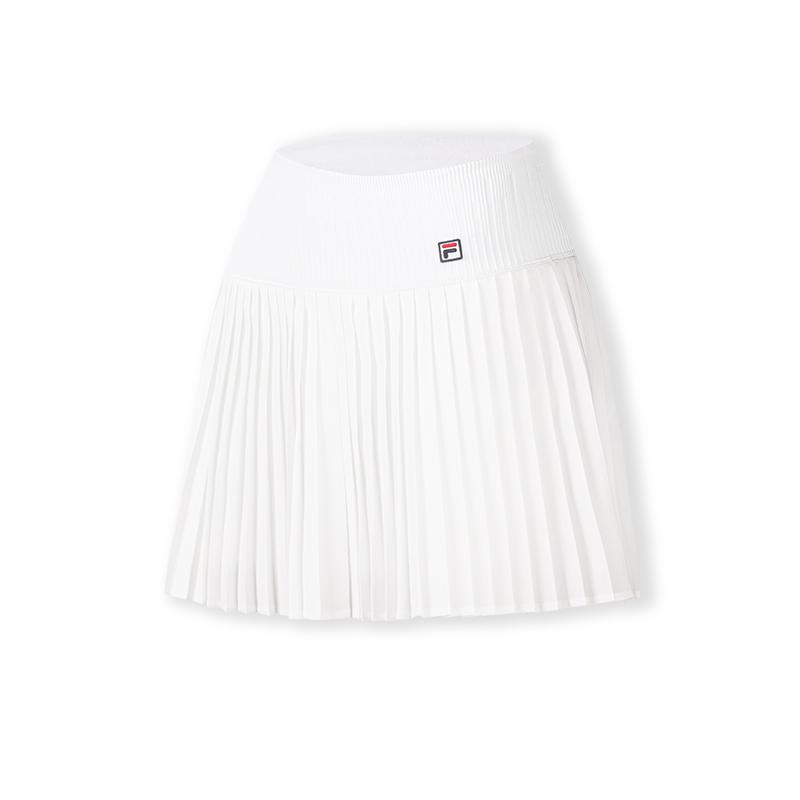 FILA Tennis Skirts Women's Jade White Thickened Short Skirt A11W633306FWT