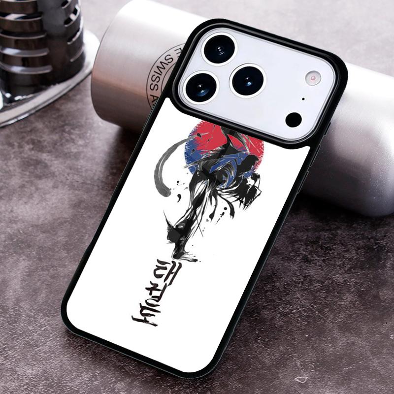 Kung Fu Oyama Kyokushin Karate Phone Case for iPhone 17 16 15 Pro Max Air 14 13 12 11 Plus Shockproof Capa Cover