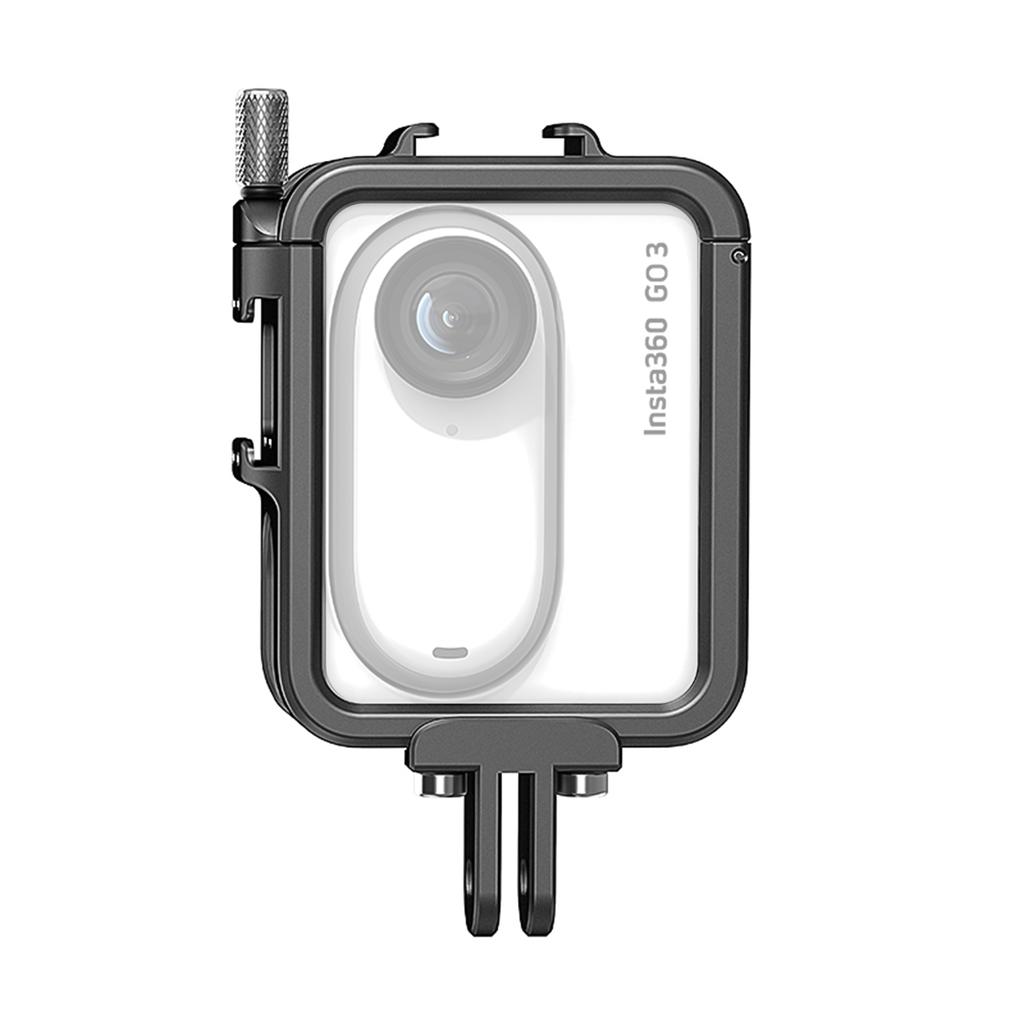aMagisn AG01 Sports Camera Video Cage Camera Cage Aluminum Alloy with Dual Cold Shoe Mounts &