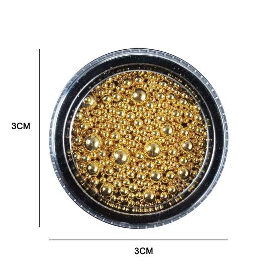 Bile Metalice 3D Decorațiuni Metalice pentru Unghii Instrument DIY Accesorii Apliuri Metalice pentru Unghii