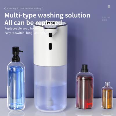 400ML Touchless Tabletop Or Wall-Mounted IPX5 Waterproof 6-Levels Adjustable Foam/Liquid Automatic Smart Sensor Soap Dispenser