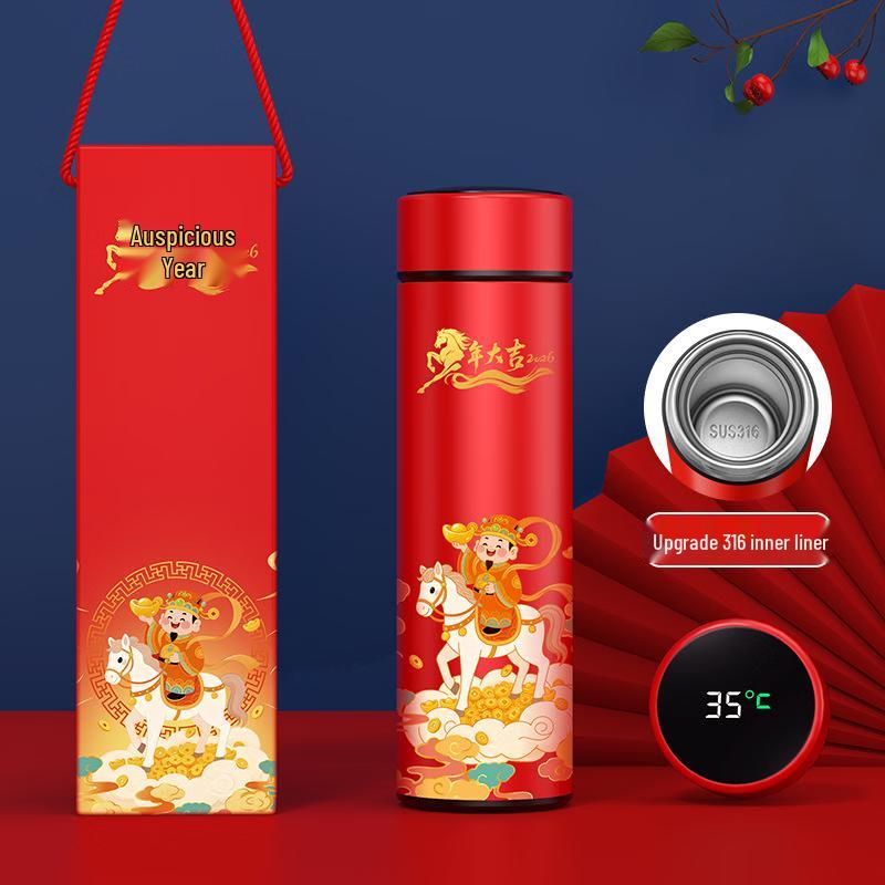 Mingzhanxuan Insulated Business Gift Tumbler 316 Cup with Handbag