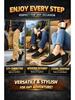 "Men's Breathable Ay Grass Flyknit Slip-On Soft Sole Comfortable Beijing Cloth Shoes Lightweight Everyday Dad Elderly Casual Shoes"