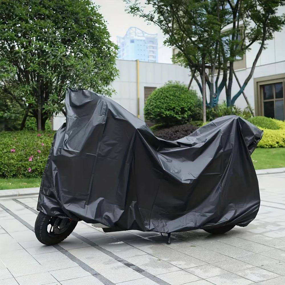 Universal Motorcycle Cover Sunproof Dustproof Waterproof Bike Scooter Electrombile UV Protection Reflective Stripes