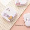 Children Useful Retractable Tape Cute Tailor Dieting Roll Tape Alpaca Measure Ruler Sewing