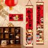 Cartoon 2026 Horse Year Door Couplets Traditional Year of Horse Festival Couplets Hanging Pendant Blessing Words