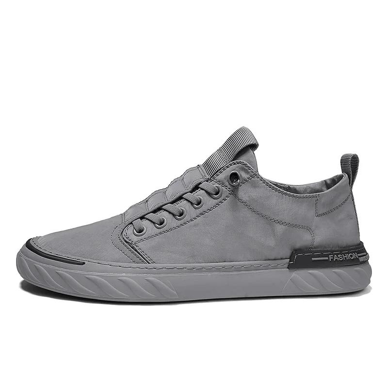 Fashion Canvas Men Shoes Comfortable All-match Sneakers Men's Summer Ice Silk Cloth Casual Breathable Walking Shoe Outdoor Sport Loafers