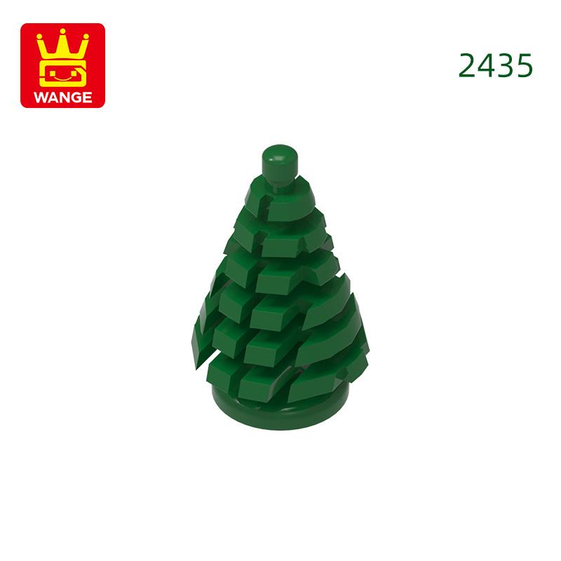 36 Stück/Los 2435 2×2×4 Tannenbaum Stein Moc Hue Zubehör Funktioniert mit featuring Stein DO-IT-YOURSELF Kinder Lernfokus Spielzeug Montage S