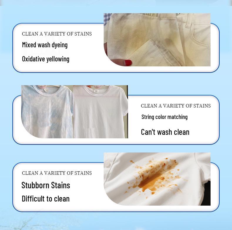Bleach Powder for Stain Removal and Whitening of White Clothes
