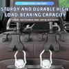 Car Seat Headrest Hook Carbon Fiber Mobile Phone Holder Vehicle Organizer Storage Holders Handb K0Q0
