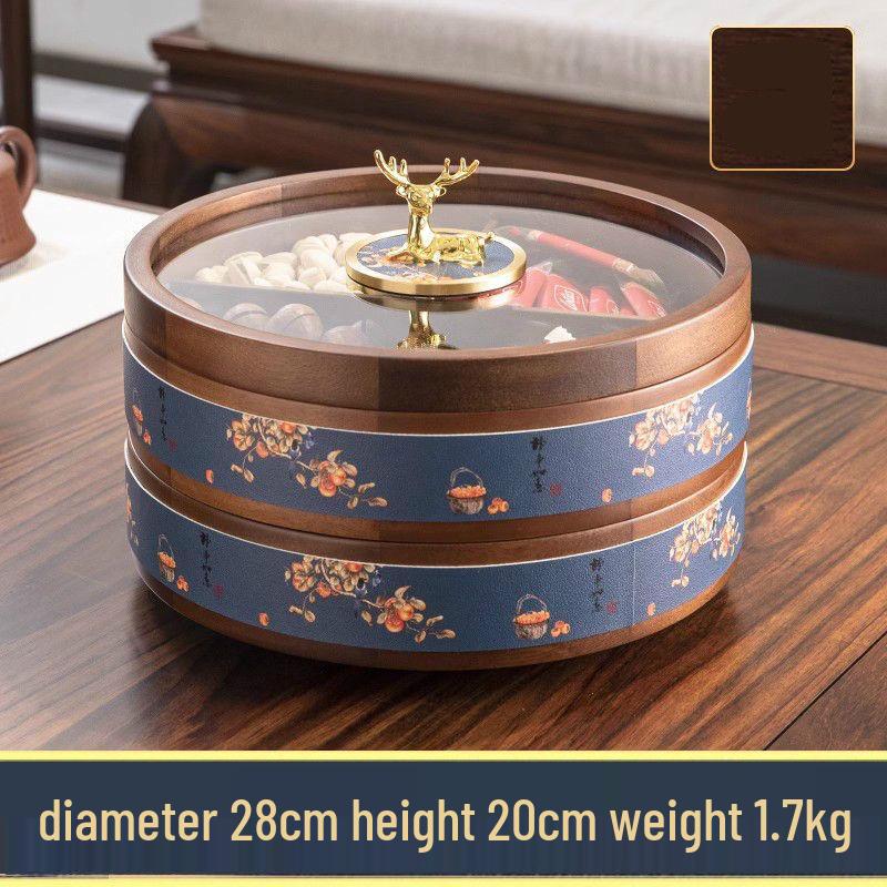 

Luxury Chinese Wooden Snack & Candy Box