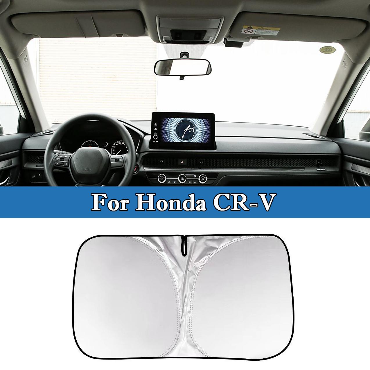 

Для Honda CR-V HR-V Odyssey Vezel Fit Breeze Civic Accord Автомобильная солнцезащитная шторка на лобовое стекло Передняя УФ-защита Автомобильные аксессуары для экстерьера