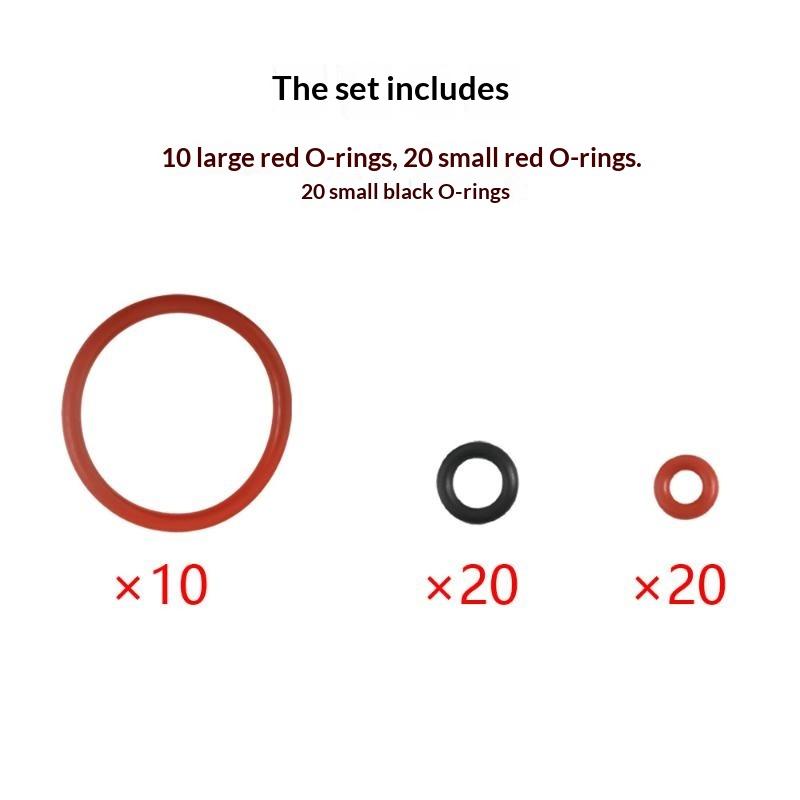 20/50/100 Pcs Silicone O-Ring Seals Maintenance Set Compatible With Jura Series Coffee Machines