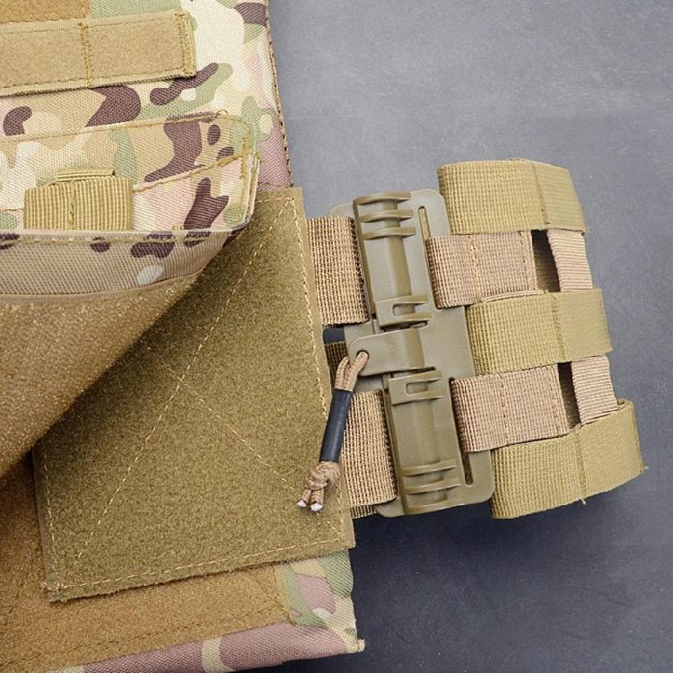 Tactic Molle Vest Snelontgrendelingsgesp Set Snelpassende Zijriem Cummerbund Riemen