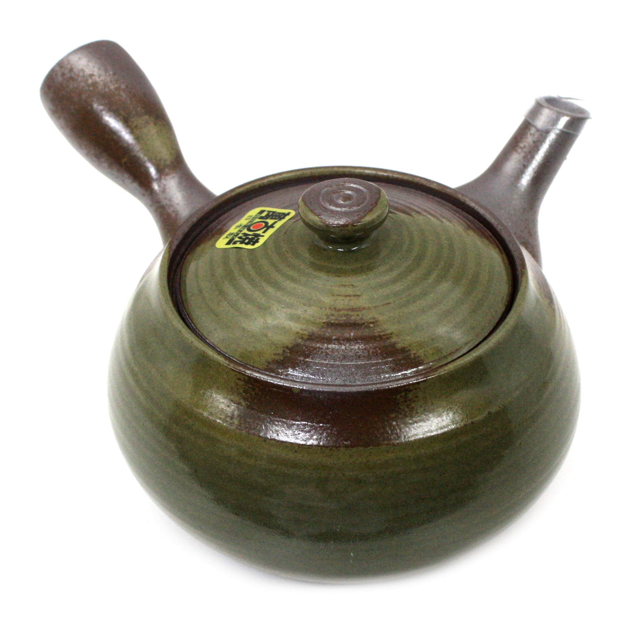 

Hisamura Touki Teapot, 540ml, Banko Ware, Round Mesh Teapot, Nanban Chestnut-Shaped Ash Glaze, 7156