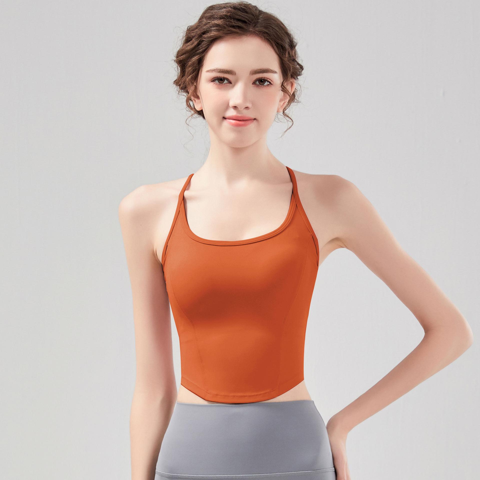 

Бесшовный нюдовый спортивный бюстгальтер со встроенной нагрудной подушечкой и противоударной поддержкой Extra Large