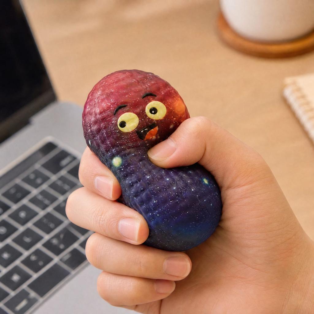 Shaped Toy Slow Sensory Toy for Adults and Kids, Realistic Toy with Random Color, Single Pack