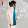 Zhi Jin Lou Handmade Su Embroidery Double-Layer Silk Scarf