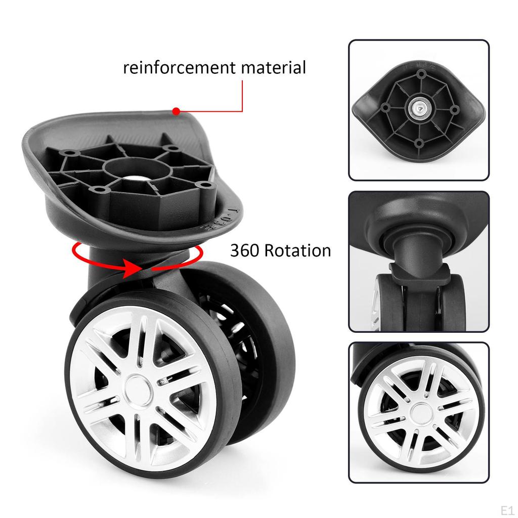 Replacement Wheels for Travel Luggage - Effortless Mobility
