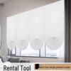 Pearl Cotton Blackout Heat Insulation Curtain for Balcony and Kitchen Windows