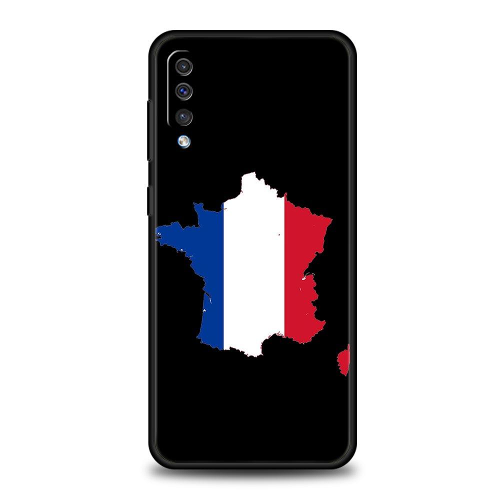 France flag Phone Case For Samsung A54 A52 A24 A14 A50 A72 A70 A10 A30 A40 A20S A20E A02S A12 A22 A34 A42 A32 5G A04s Cover