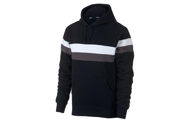 

Nike Sweatshirts Men s Black Hooded Moderate Regular AJ9744-010 S