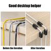 Kabelclip-Organizer Desktop-Kabelmanagement-Basis Klemme Befestigungselement Selbstklebend Silikon Praktische Netzkabelklemme Feste Schnalle