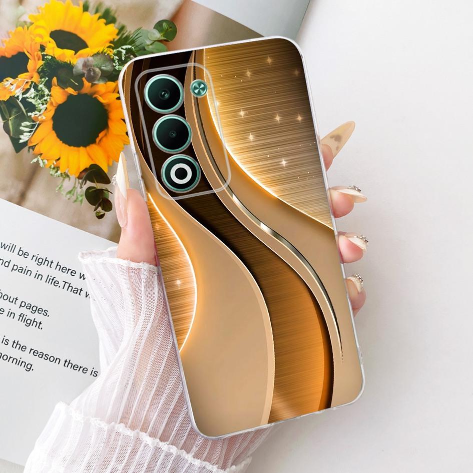 Custodia Trasparente Per OPPO A5 4G Custodie CPH2727 Nuova Moda Fiocco Limone Fundas Copertura Morbida in Silicone Per OPPO A5 A5x 5G A5M Gusci