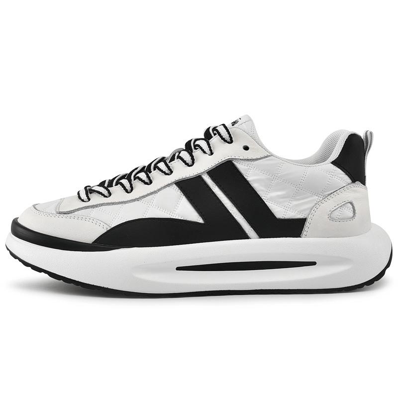 

Мужская новая кожаная спортивная обувь на открытом воздухе, повседневная обувь, деловая кожаная обувь для доски 43