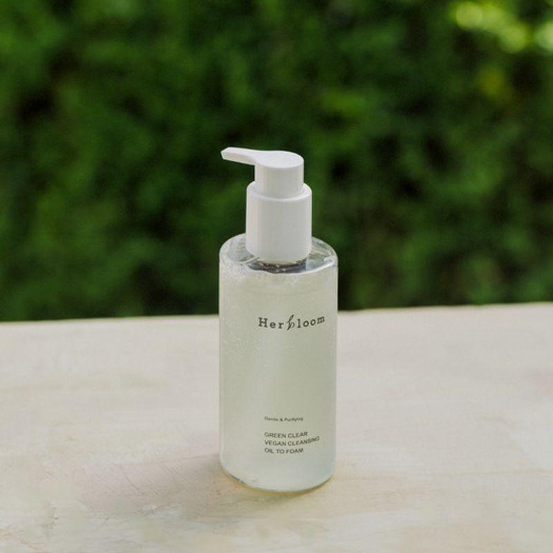 Herbloom Green Clear Vegan Cleansing Oil to Foam 200ml