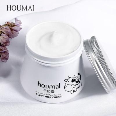 HOUMAI Milk Moisturizing Cream Balance Water Oil Cream Put Dry Feminine Skin Care Facial Care