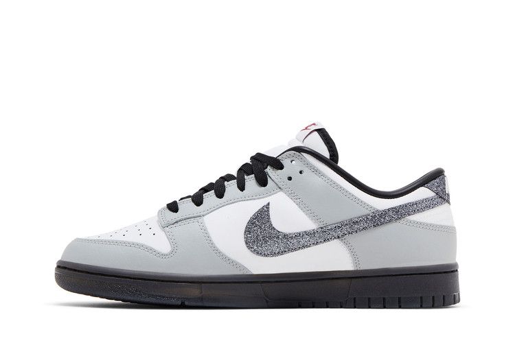 Nike Dunk Low LX Glitter Swoosh White Light Smoke Grey (Women's)