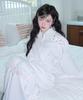 Chelikwili Angel Sheer Layered Jersey Pt - White