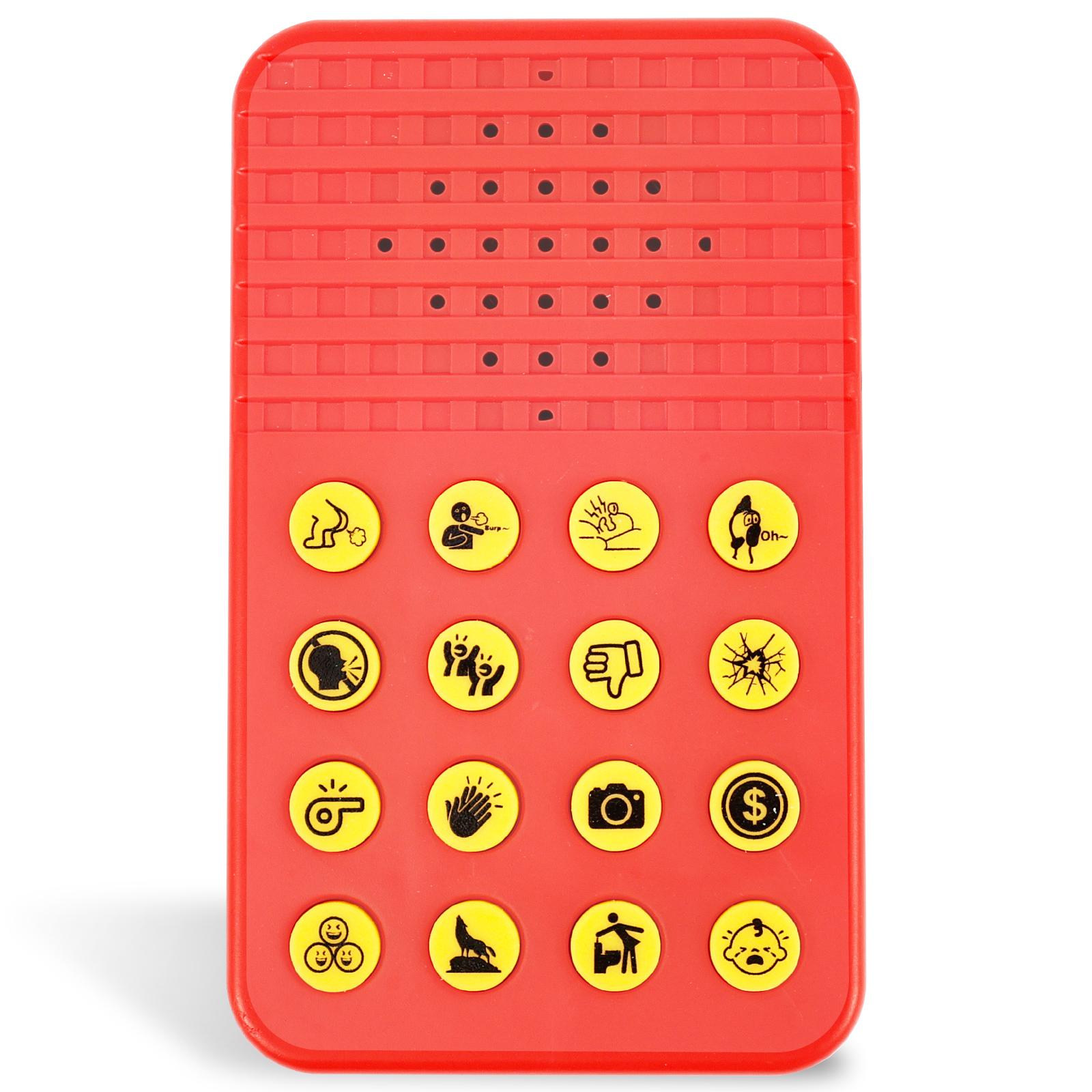 

Funny Sound Effects Machine with 16 Hilarious Sound Effects Portable Noise Maker Novelty Prank Item for Parties Games and Gags