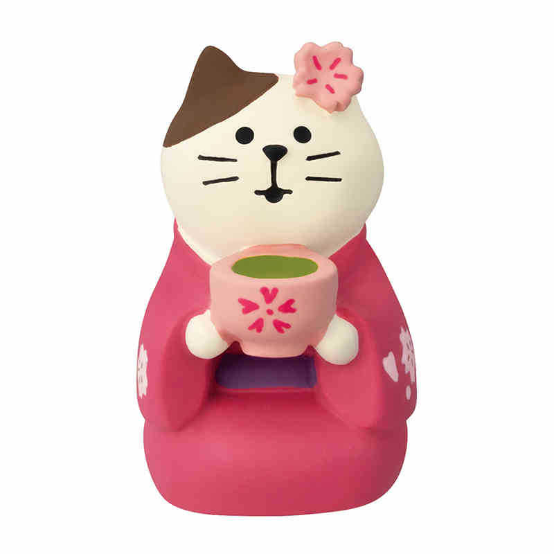 NEW! Zakka Japanese Pass the exam Cat Desktop Decoration Cat make a  Must win Scene Shooting Props Home Ornament Collection