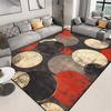 Geometrische Teppiche für große Flächen zur Wohnzimmerdekoration Moderne Luxus-Sofa-Tischteppiche Schlafzimmer Rutschfeste Fußmatte Waschbare Fußmatten