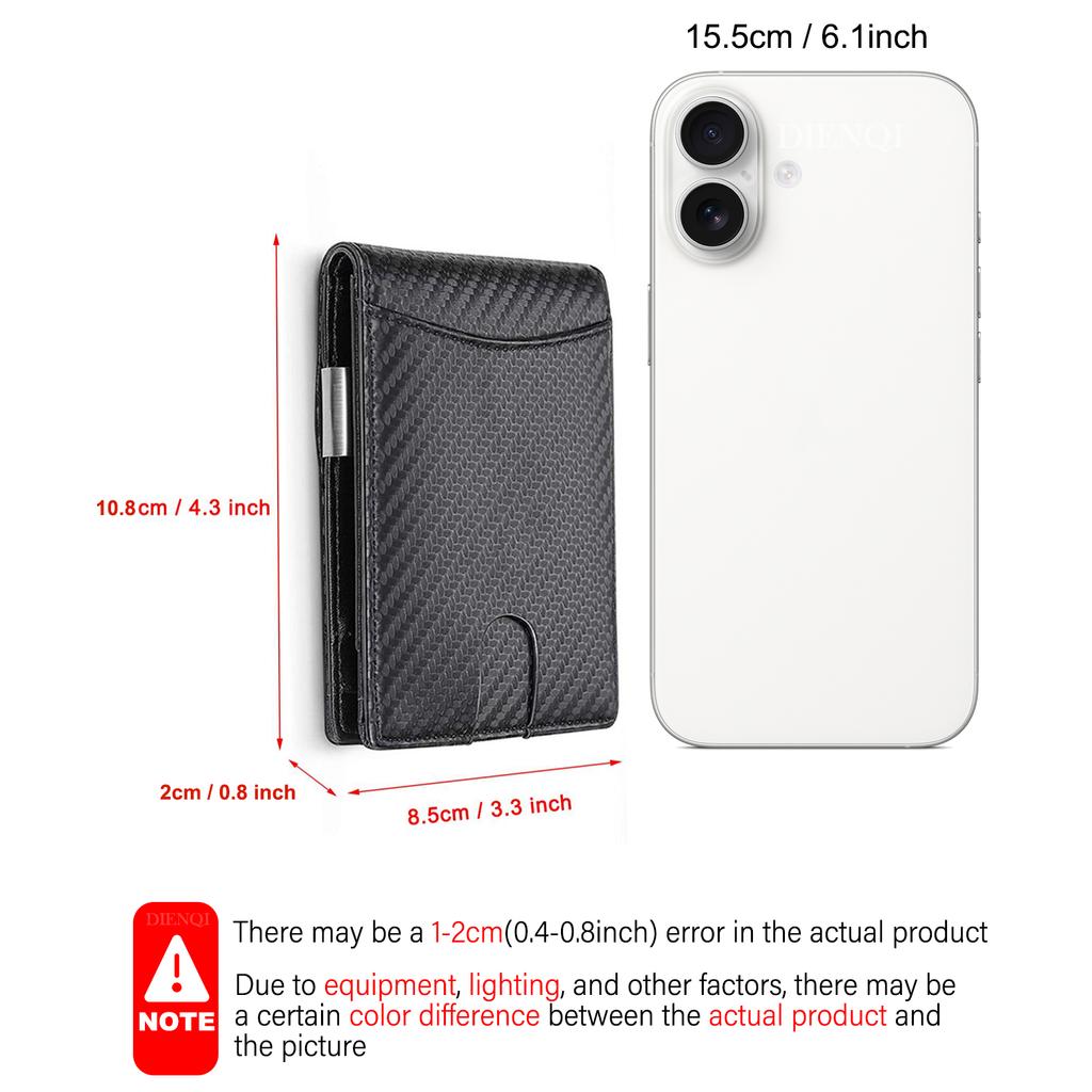 Rfid Business Men Wallets Womens Credit Card Holder Money Bags Slim Money Clip Luxury Billfold Short Wallets for Women Carteras