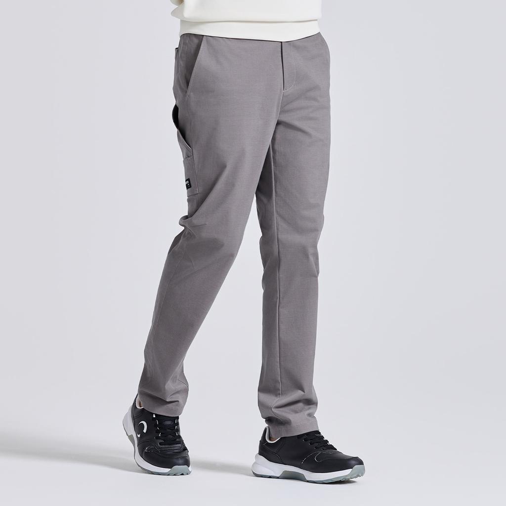 CHALLENGER Men'S Utility Out-Pocket Standard Fit Pants Dark Grey