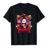 Mina The Hollower Koszulka Letnia Unisex Streetwear Krótki Rękaw Bawełna Okrągły Dekolt Modne Koszulki Koszulka z Grafiką