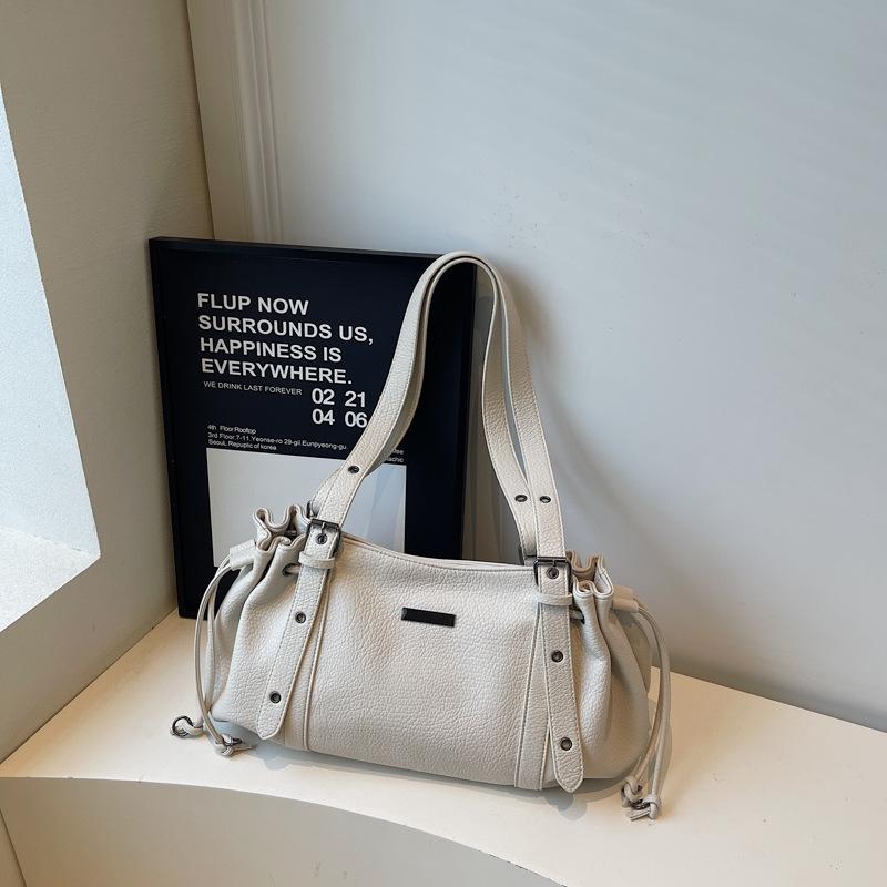 Retro High-appeal Women's Bag Korean Version Fashion Large-capacity Shoulder Bag Trendy Versatile Handbags for Women 2026